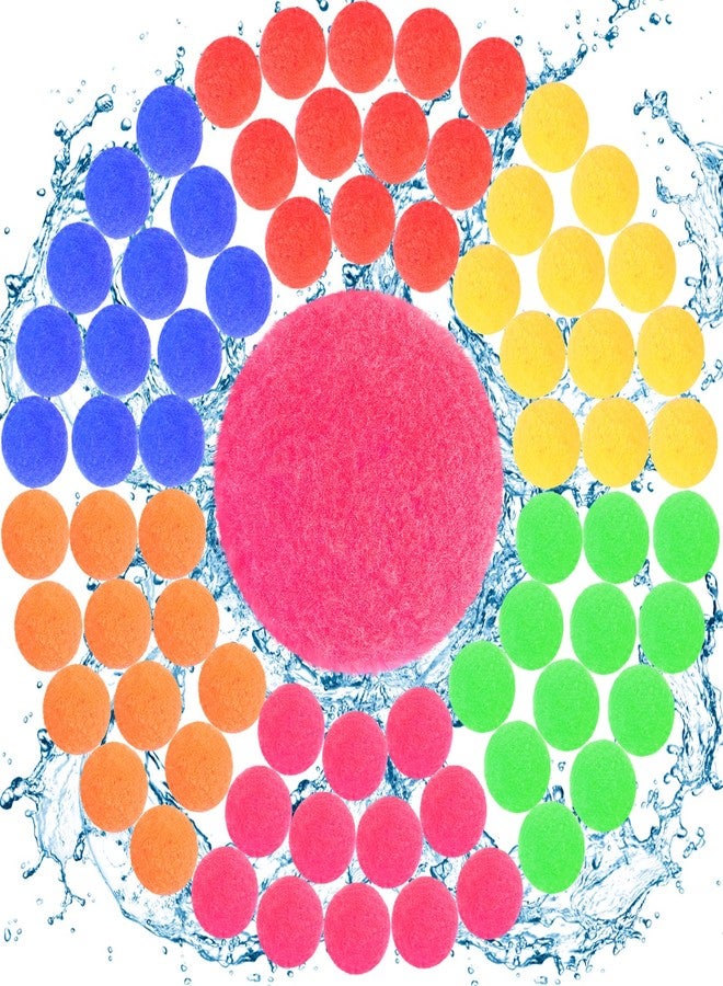 BEFANS 90 Pcs Reusable Water Balls, Reusable Water Balloons for Outdoor Toys and Games, Water Toys for Kids and Adults Boys and Girls - Summer Balls for Pool and Backyard Fun - Image 1